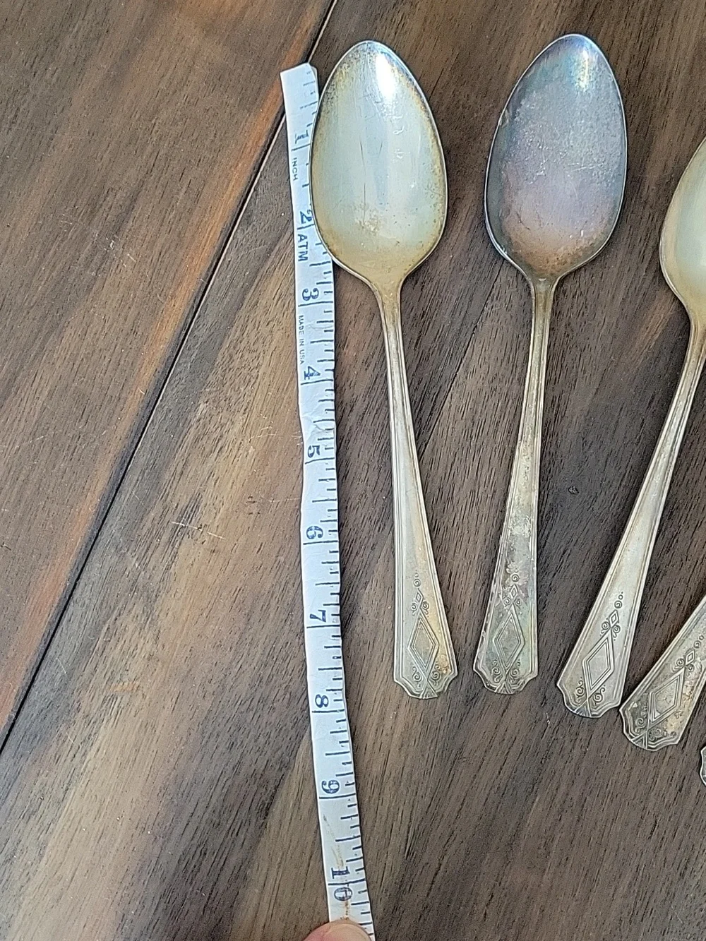 Simeon L & George H Rogers Company Oneida Vintage Silver Plated Serving Spoons